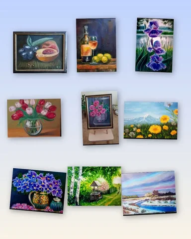 Картины маслом ручной работы - Картины/Искусство в Энгельс