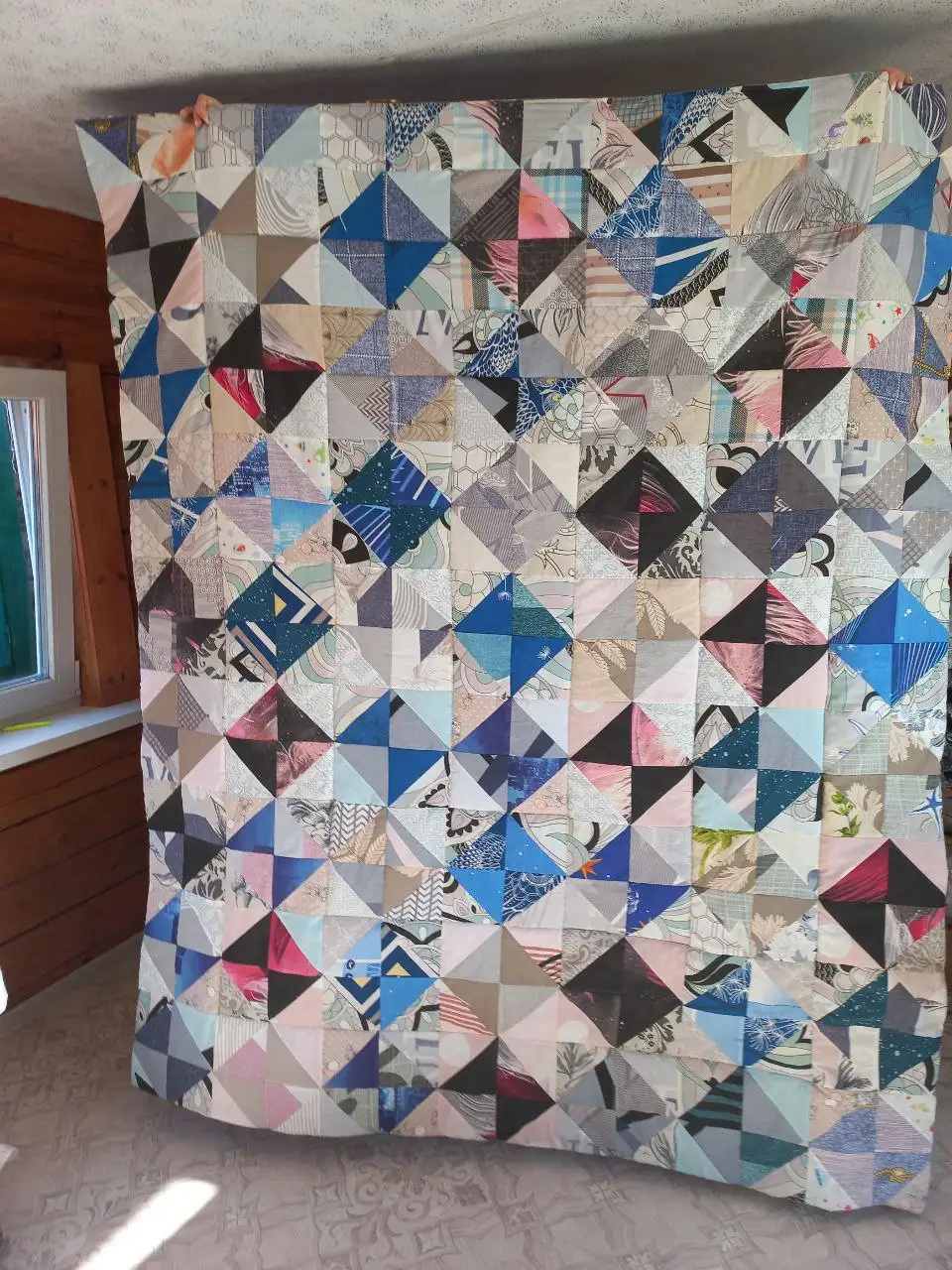 Лоскутные одеяла ручной работы из хлопка с синтепоном - Рукоделие (Барахолка) в Энгельс