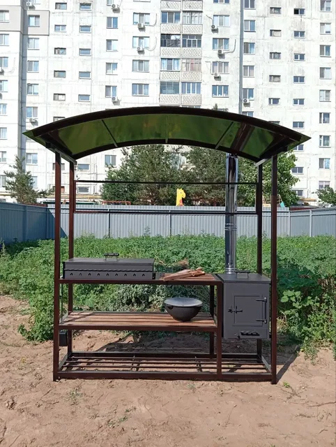 Мангальный комплекс Комфорт - Растения в Энгельс