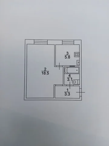 Квартира 30,7 м² на ул. Высокая 9 - Недвижимость в Энгельс
