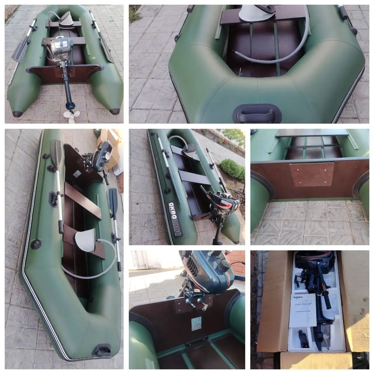 Лодка ПВХ Аква 2800 с мотором - Хобби и отдых в Саратов