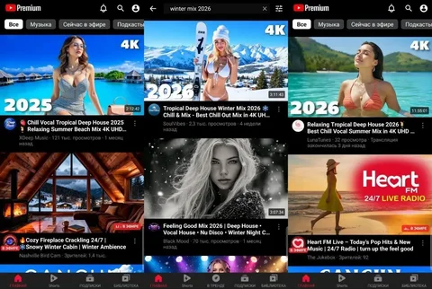 YouTube Premium навсегда и VPN - Аренда карт в Неизвестно