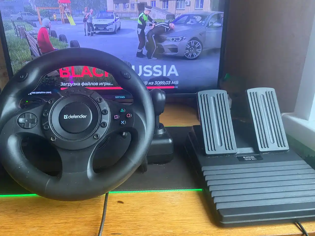 Продам игровой микрофон и руль