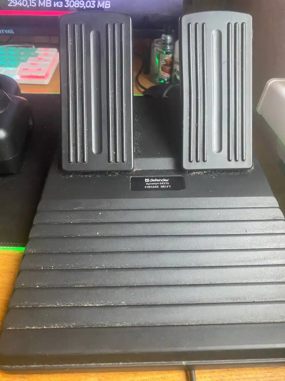 Продам игровой микрофон и руль