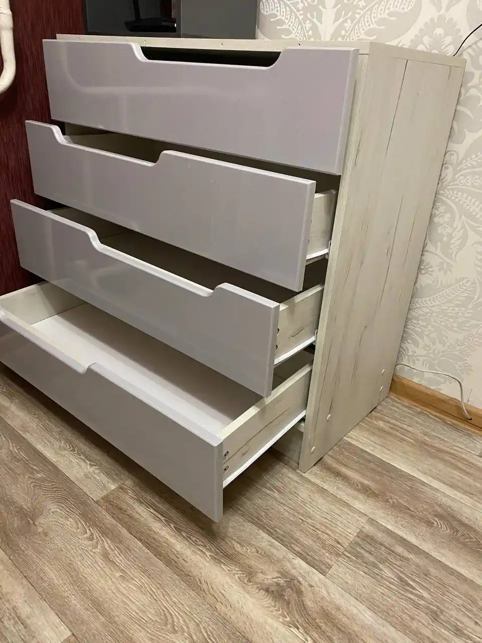 Комод серый