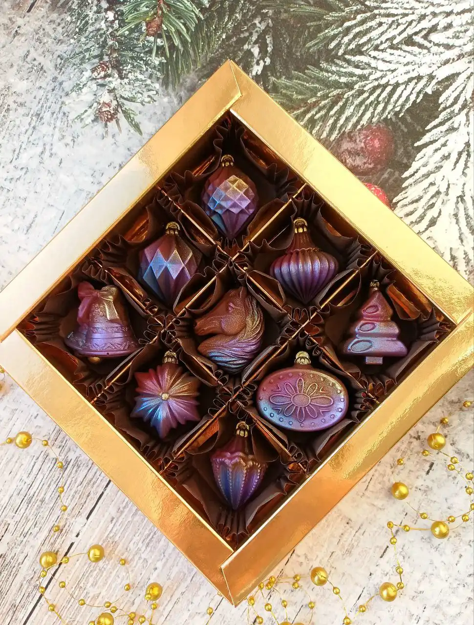 Наборы ручной работы из бельгийского и итальянского шоколада