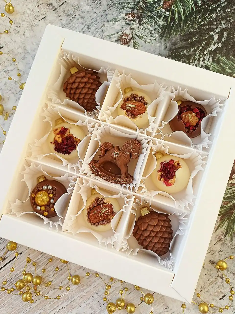 Наборы ручной работы из бельгийского и итальянского шоколада