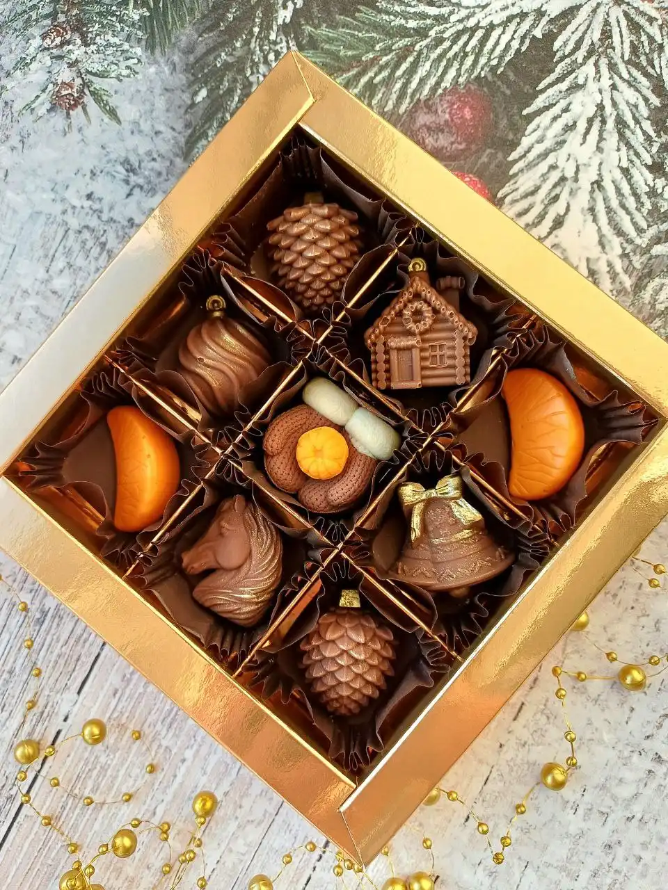 Наборы ручной работы из бельгийского и итальянского шоколада