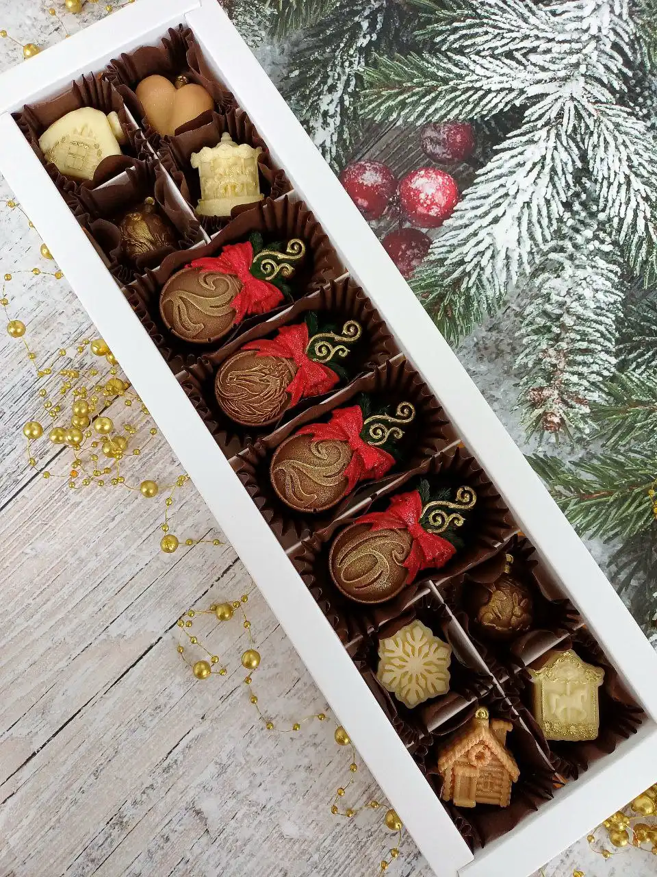 Наборы ручной работы из бельгийского и итальянского шоколада