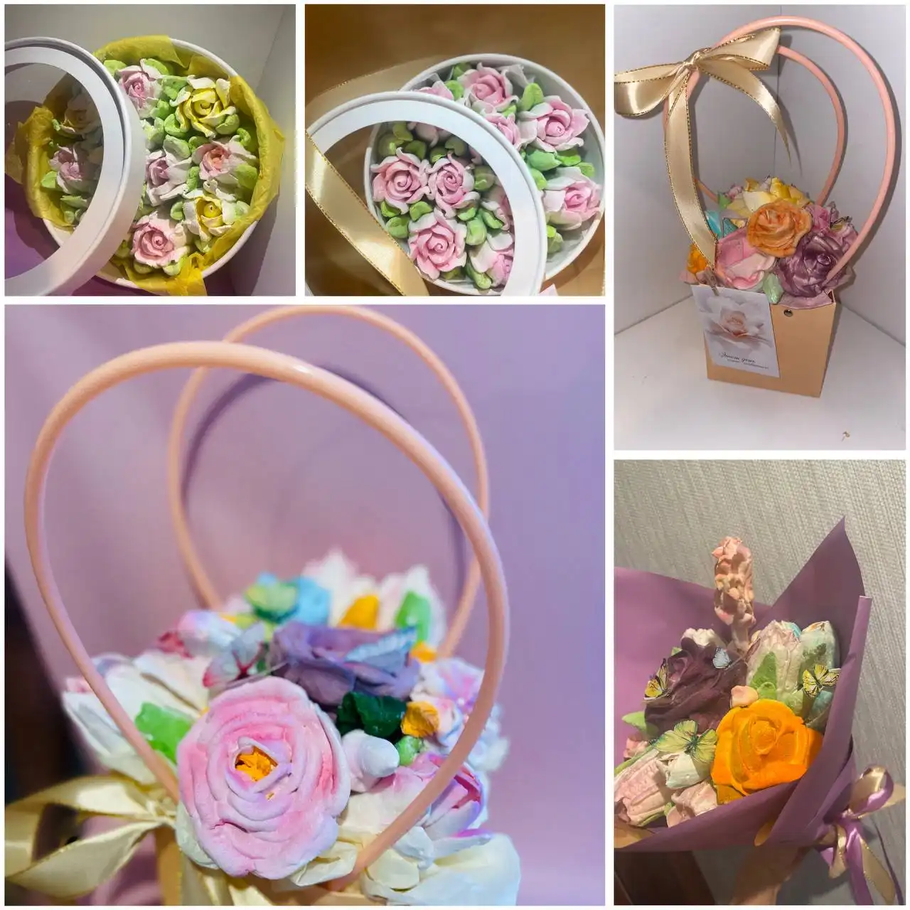 Натуральный зефир ручной работы