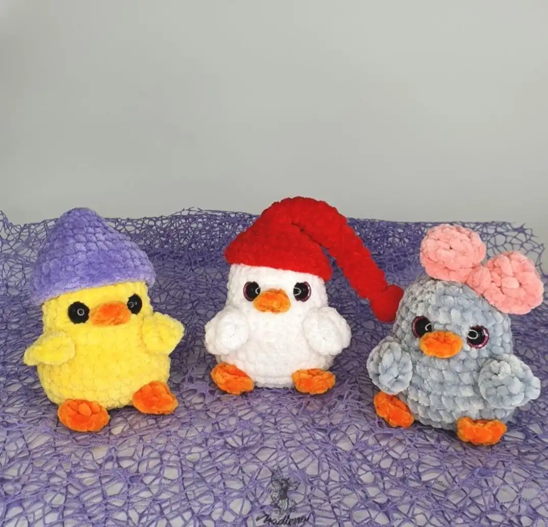 Подарки на любой день: курочка, цыплёнок, снеговик, утёнок, грибочек