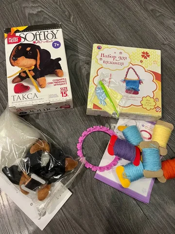 Набор для вязания и создания игрушки - частное объявление в Саратов
