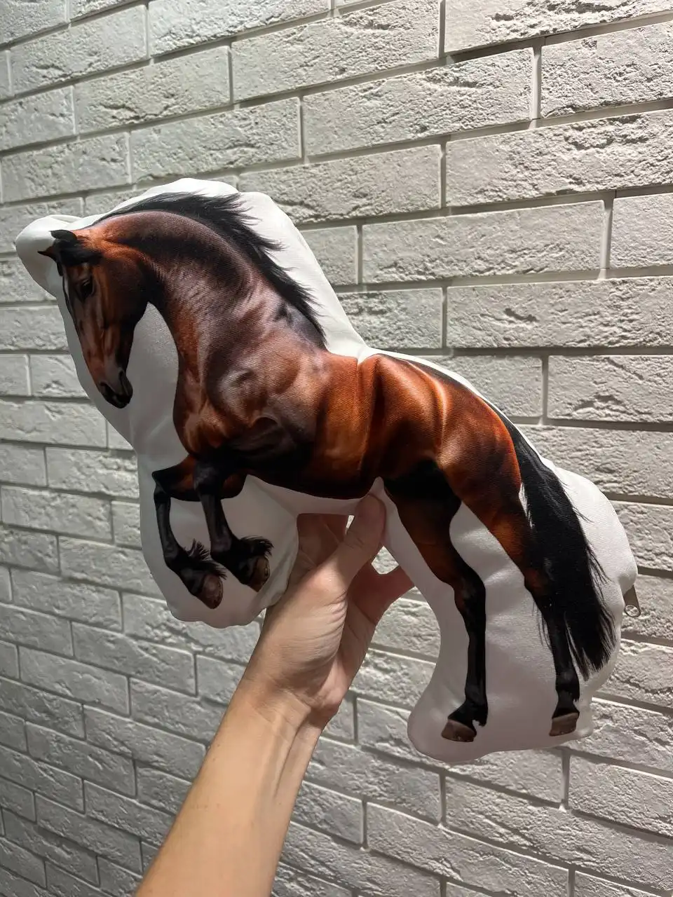 Декоративная подушка символ года ручная работа