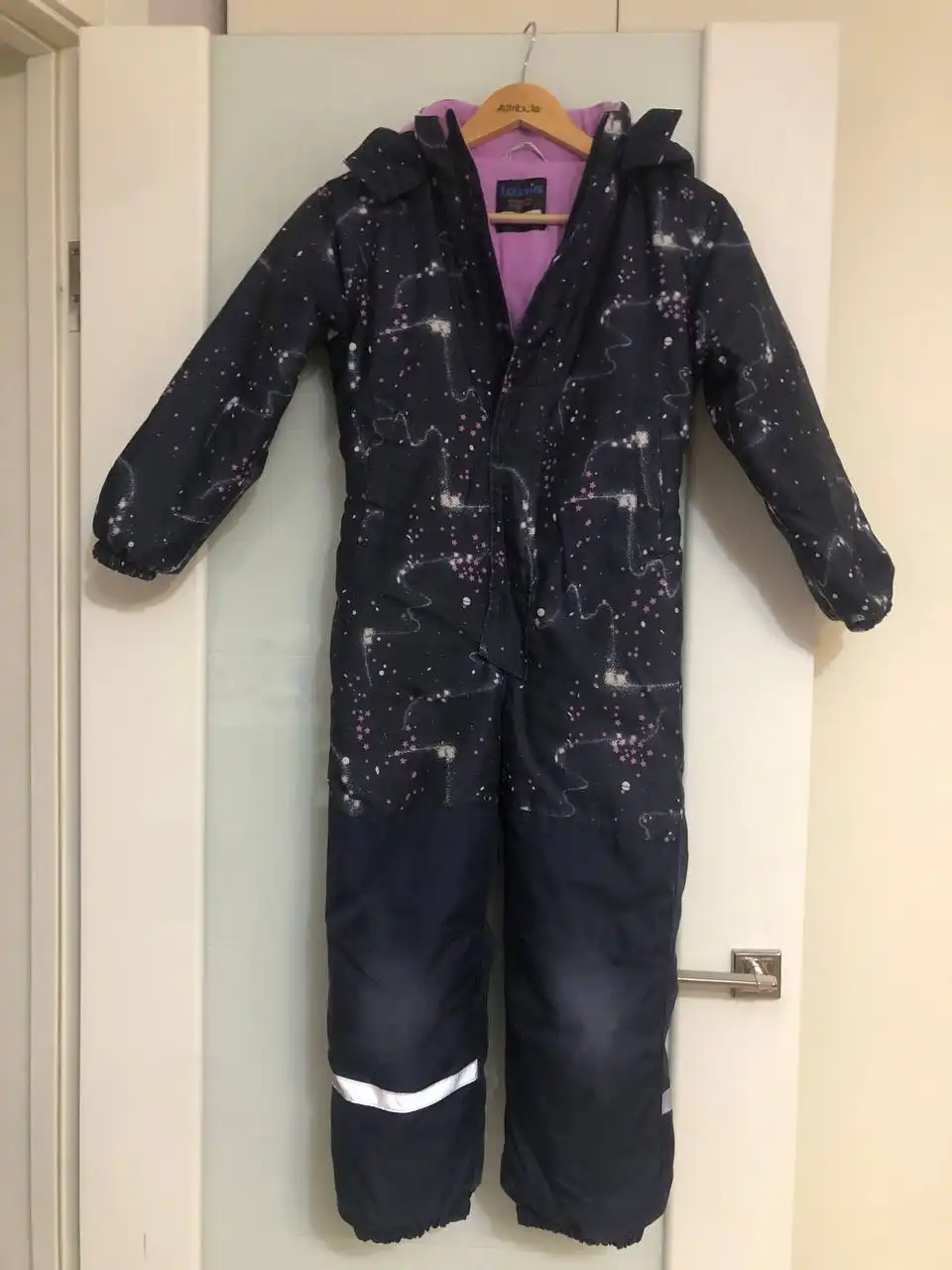 Зимний комбинезон для девочки 122