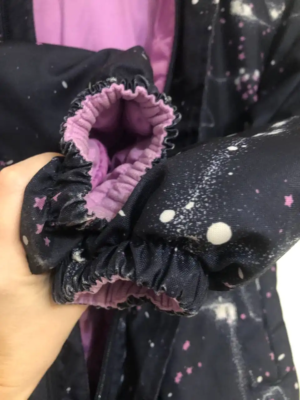 Зимний комбинезон для девочки 122