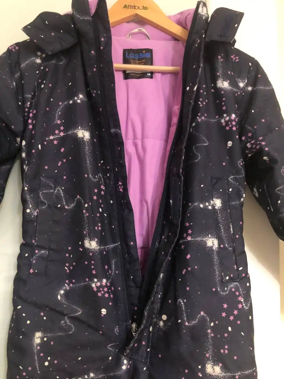 Зимний комбинезон для девочки 122