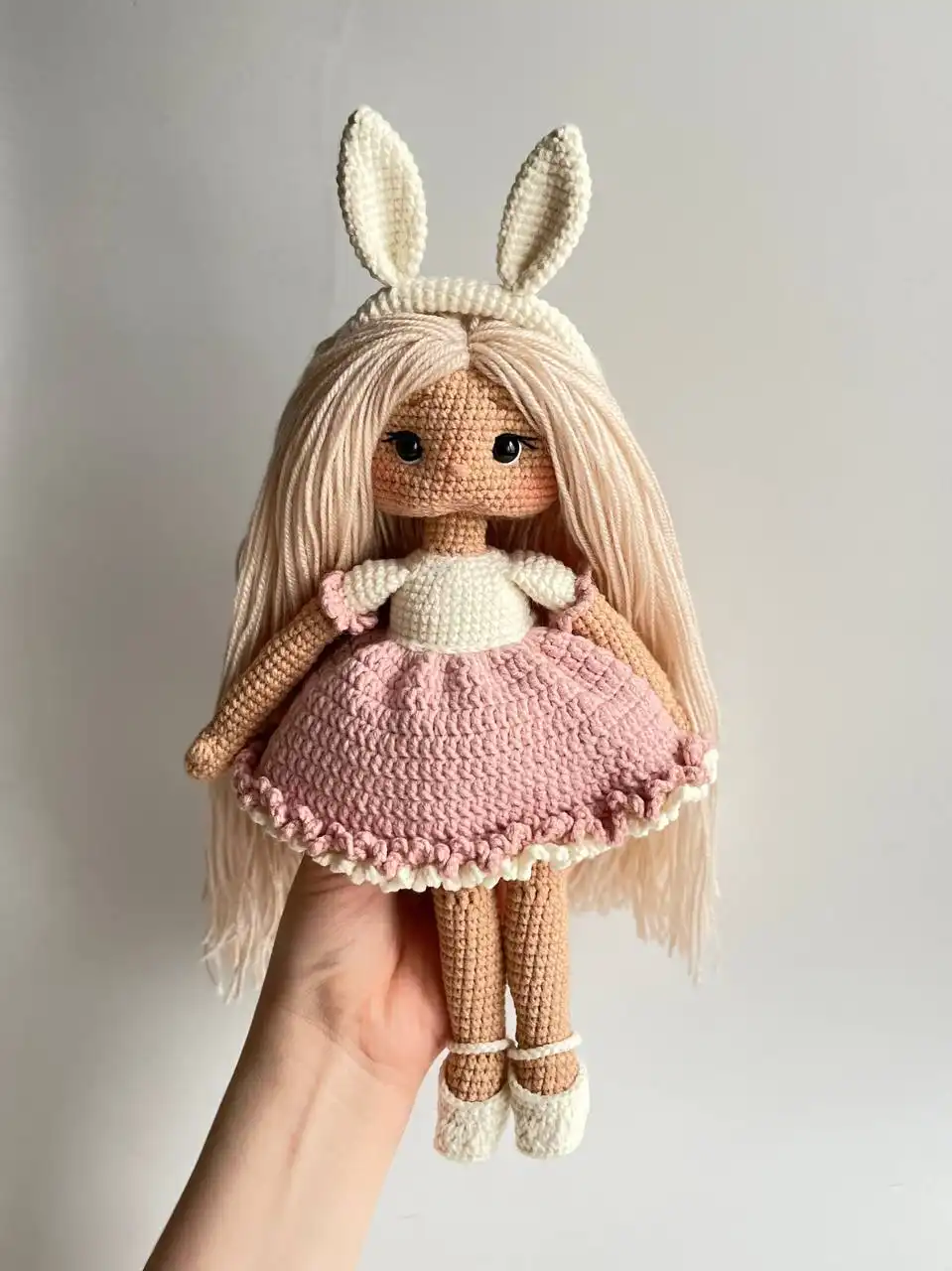 Вязанная кукла рост 26 см - Хендмейд (Барахолка) в Саратов