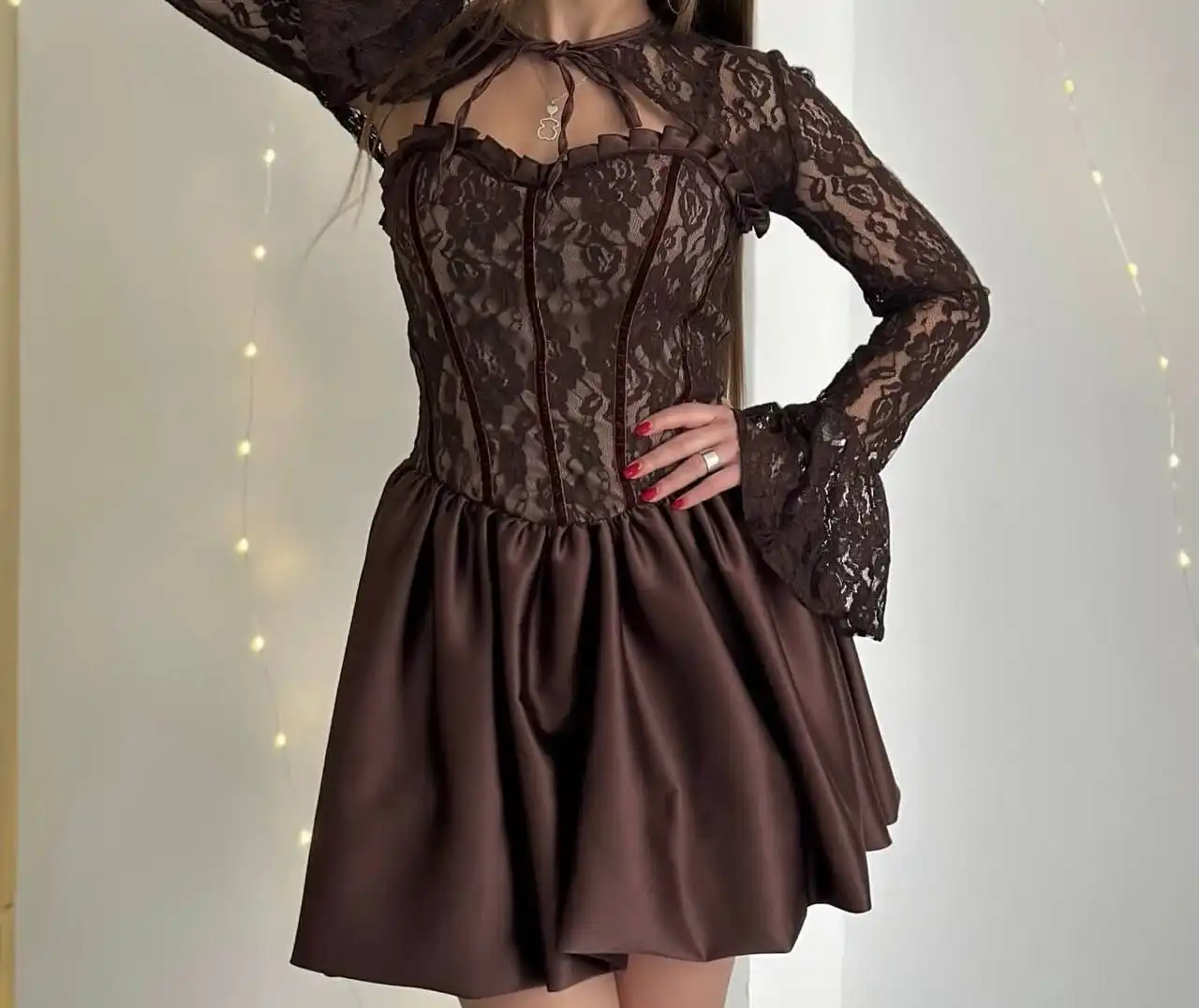 Платье с накидкой размер 44 - Женская одежда (Одежда) в Саратов