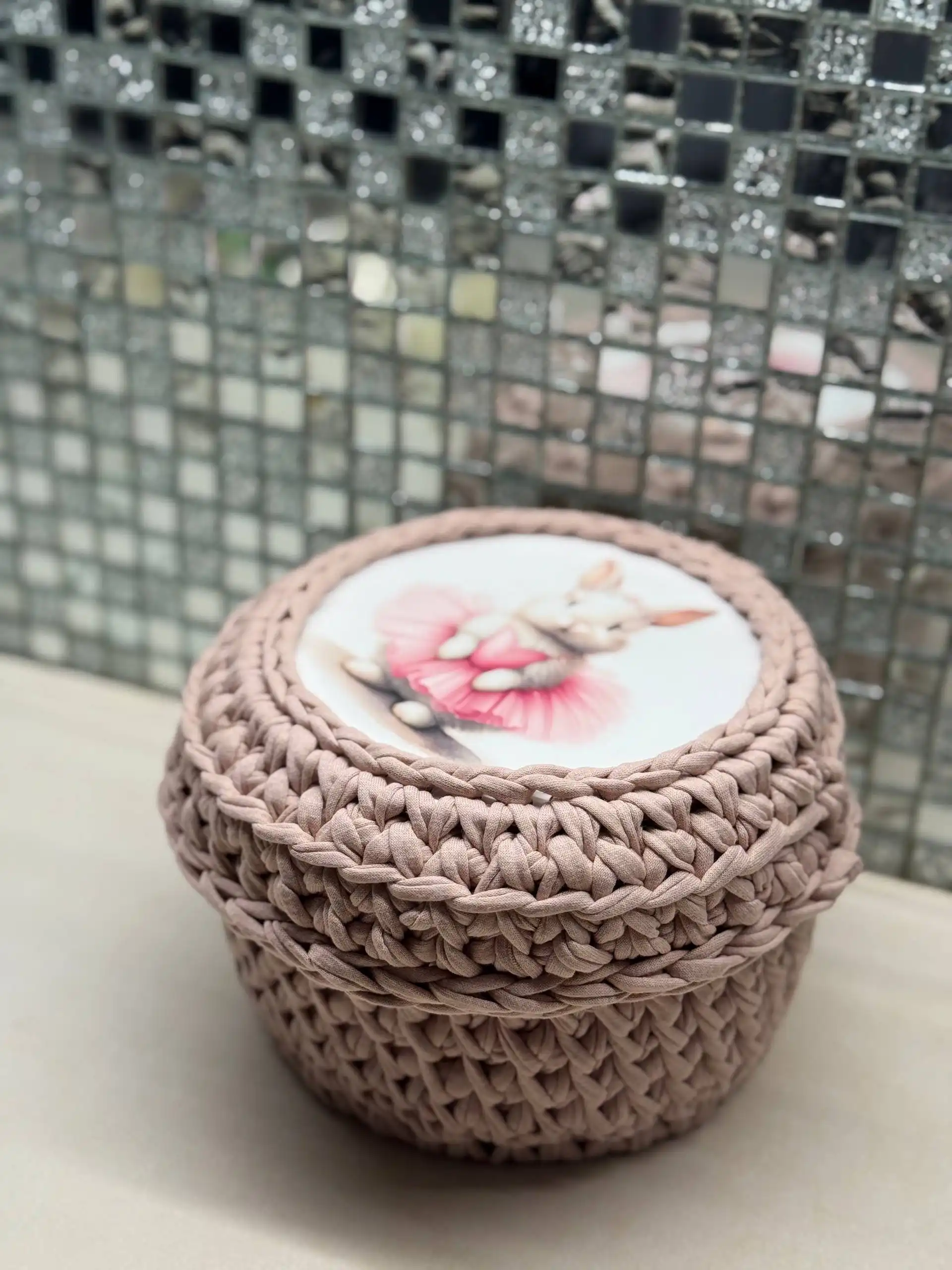 Вязаные корзинки ручной работы на заказ - Рукоделие (Барахолка) в Саратов