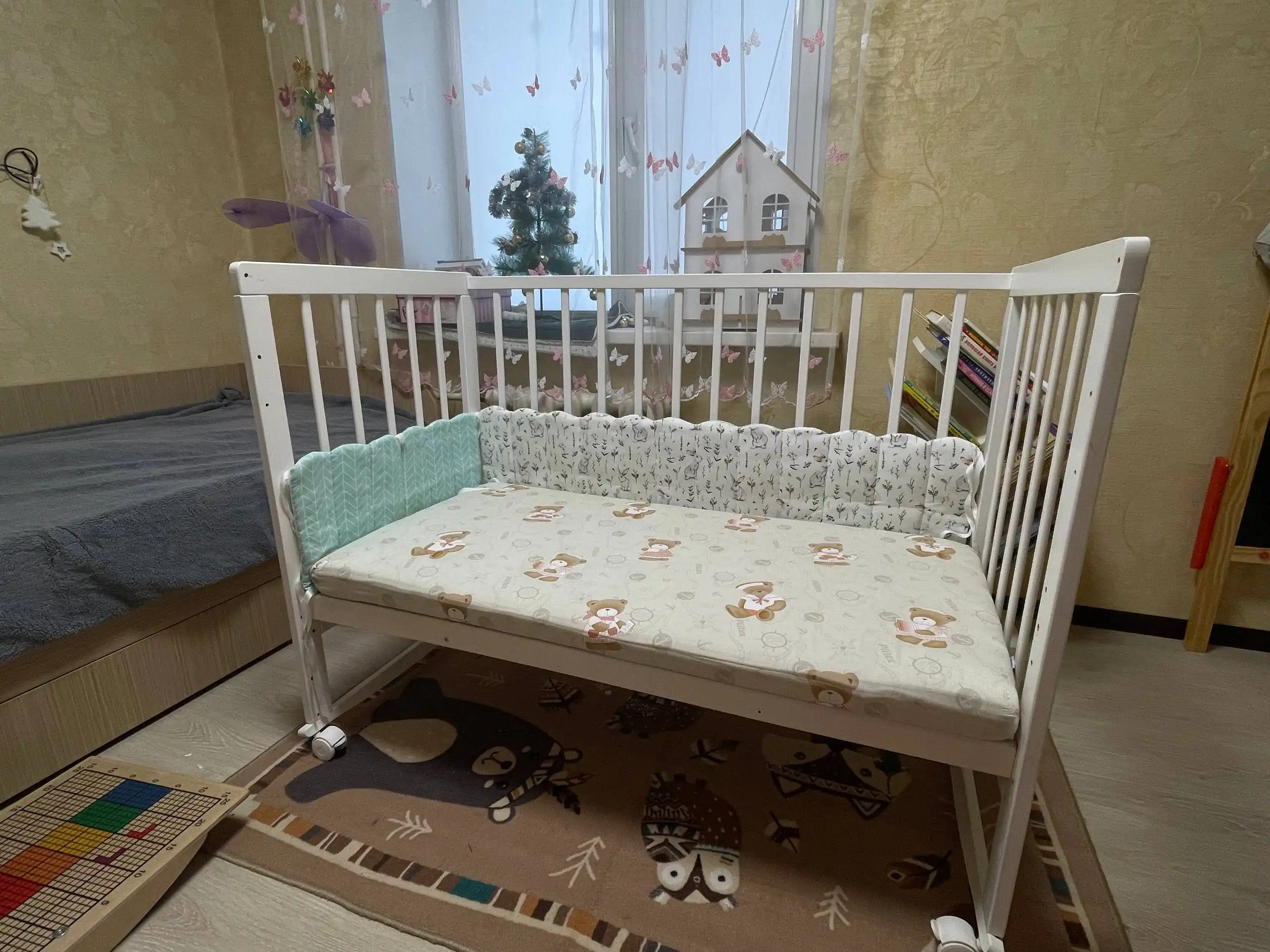 Детская кроватка из березы с комплектом - Товары для детей в Саратов