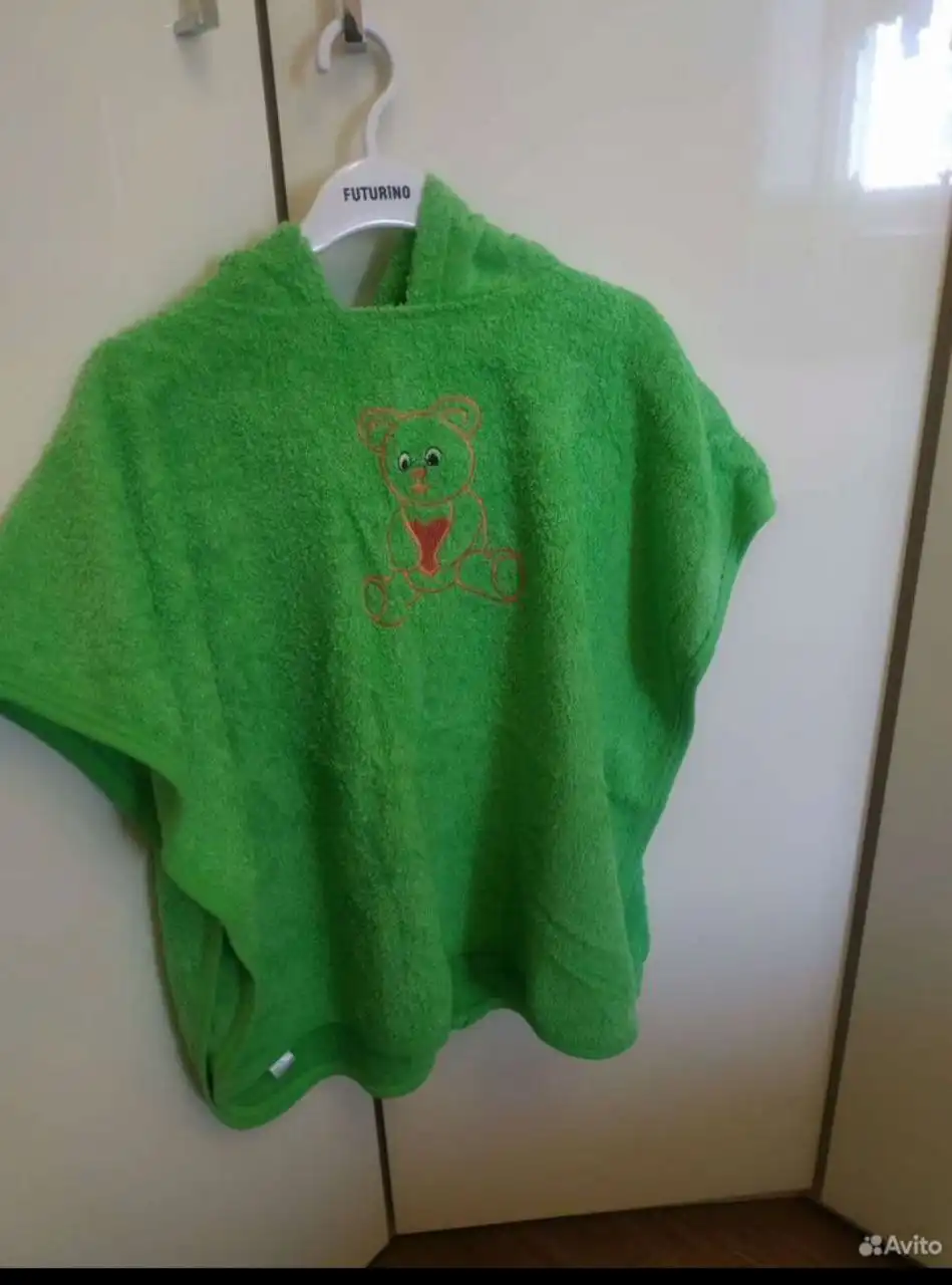 Полотенце-пончо для ребенка 2-4 года - Одежда и аксессуары (Товары для детей) в Саратов
