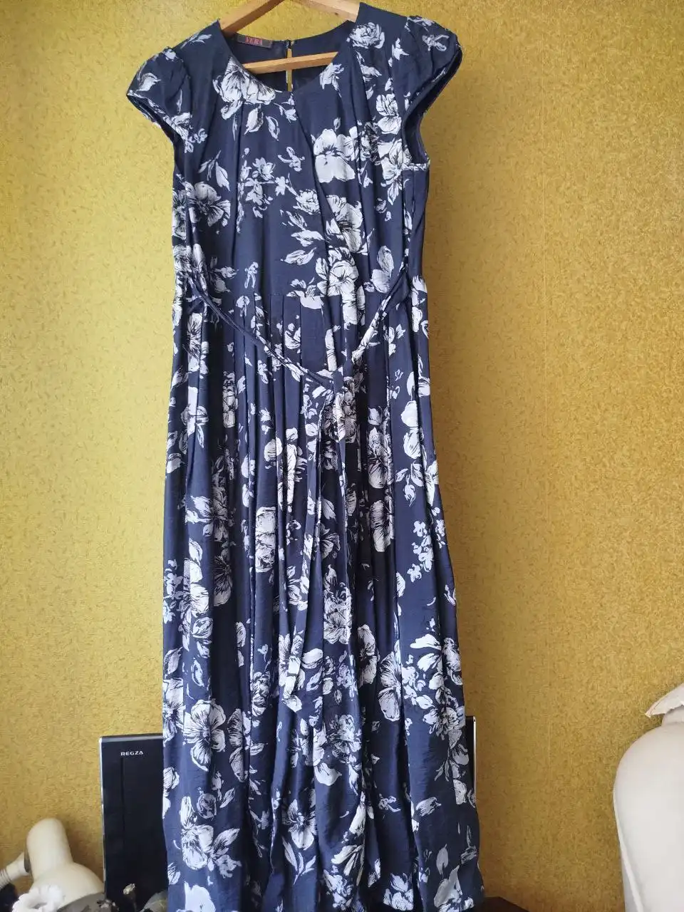 Длинное платье разм. 48-50 из натурального хлопка - Женская одежда (Одежда) в Юбилейный