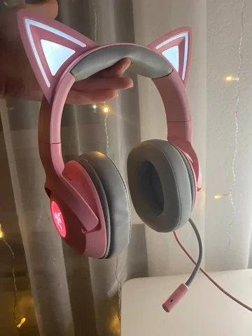 Продам наушники RAZER KRAKEN KITTY V2 розовые - Аудиотехника в Саратов