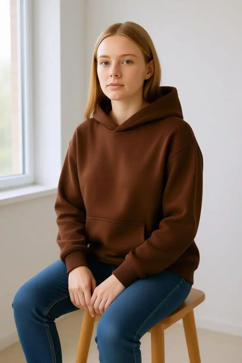 Худи трехнитка футер оверсайз новые - Худи (Одежда) в Саратов