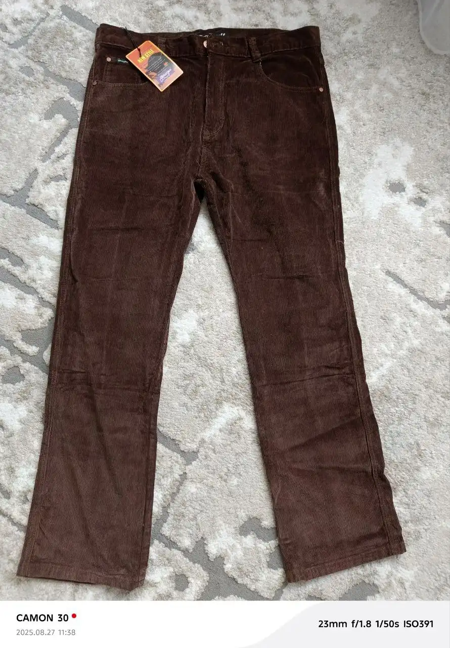 Мужские вельветовые джинсы - Джинсы (Одежда) в Саратов