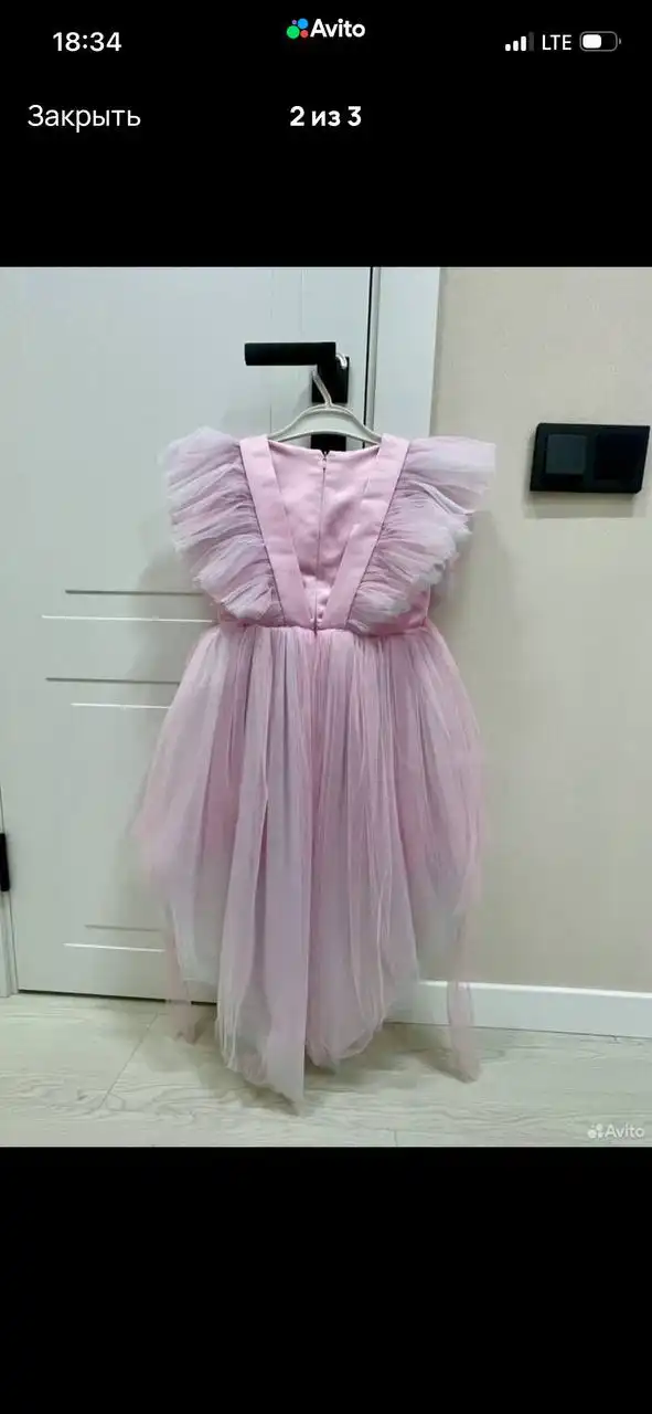 Платье Р 122 в идеальном состоянии - Детская одежда (Одежда) в Юбилейный