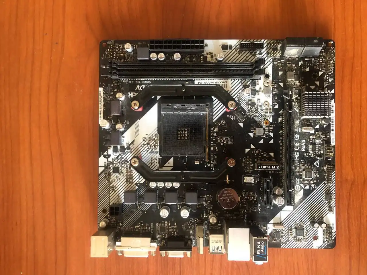 Материнская плата ASRock a320m-hdv - Компьютерные комплектующие (Электроника) в Саратов