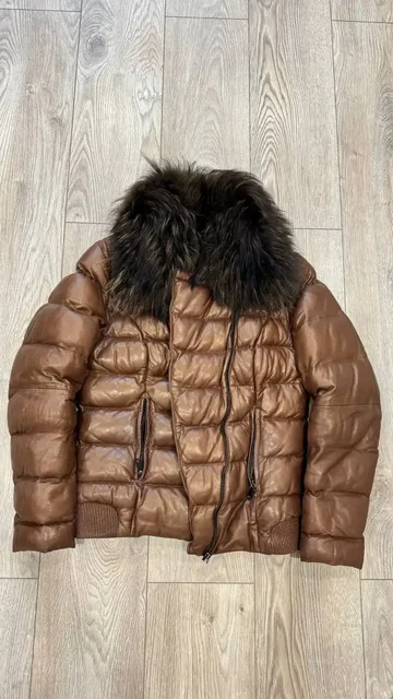 Куртка из натуральной кожи и меха 42 размера - Верхняя одежда в Саратов