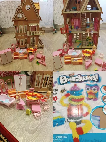 Кукольный домик с мебелью - Товары для детей в Саратов