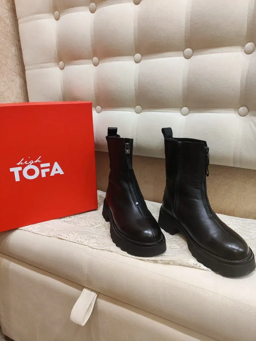 Новые зимние ботинки из натуральной кожи и меха - Обувь (Одежда) в Саратов