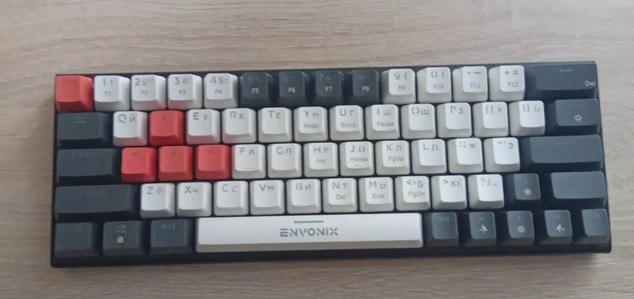 Клавиатура Envonic новая, полный комплект - Компьютерная периферия (Электроника) в Саратов
