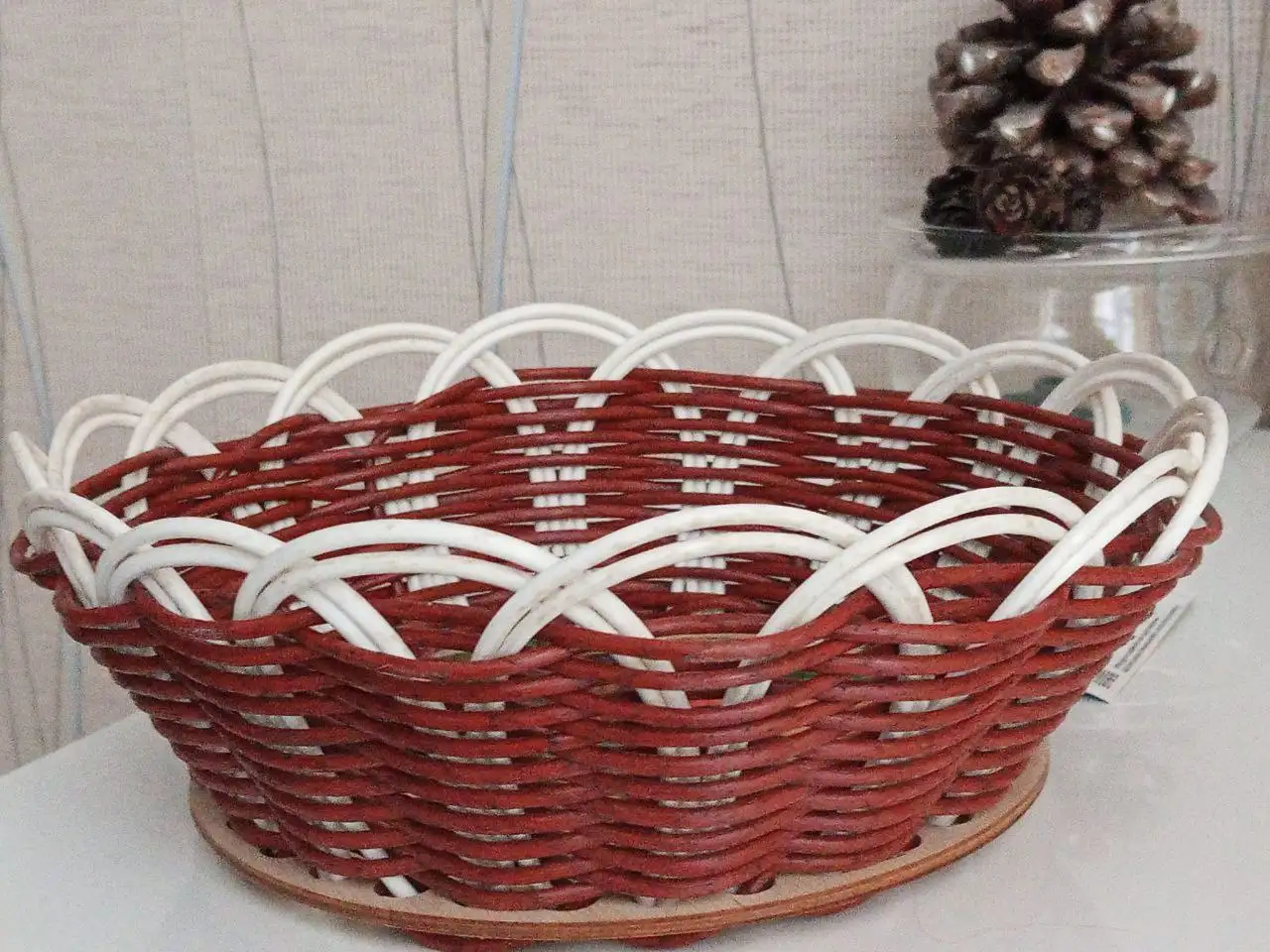 Корзиночка из искусственного ротанга - Барахолка в Юбилейный