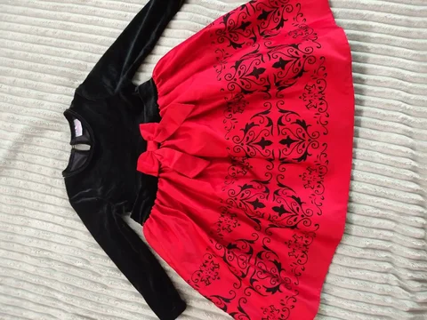 Детское платье велюр 92р 18-24 месяца - Упаковка в Саратов