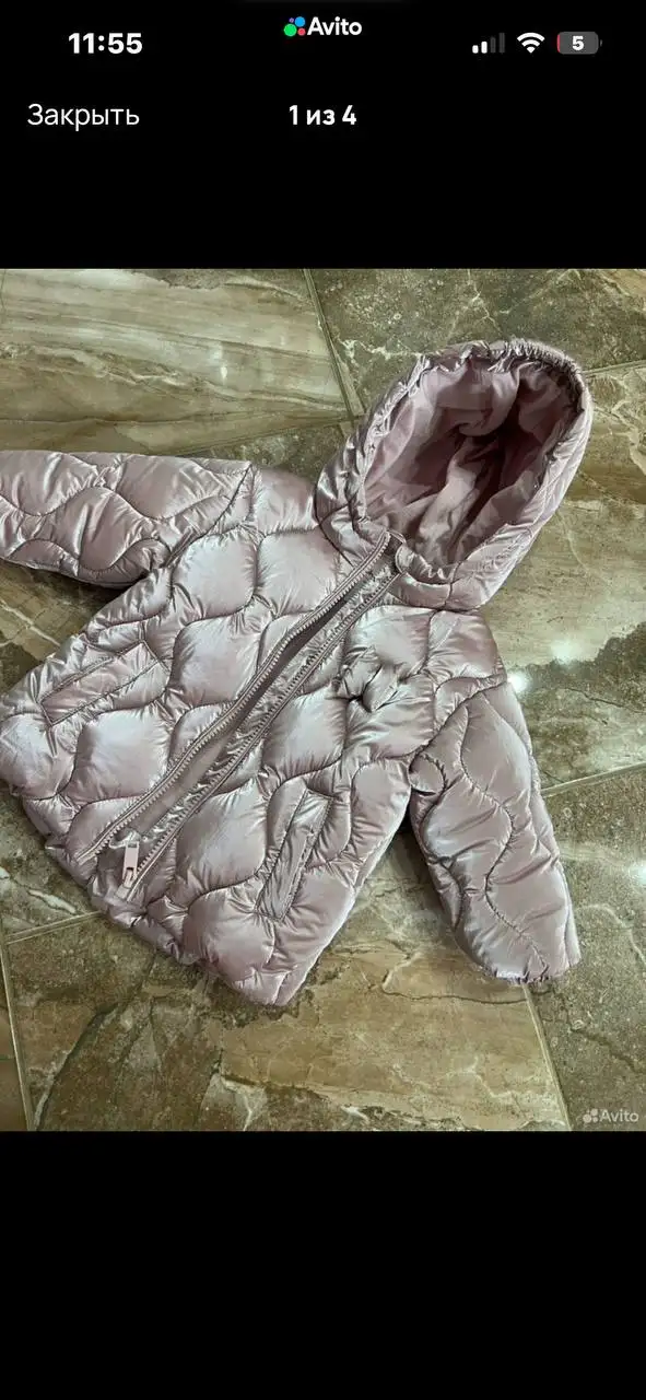 Куртка для девочки Baby go размер 80 - Одежда для детей (Товары для детей) в Саратов