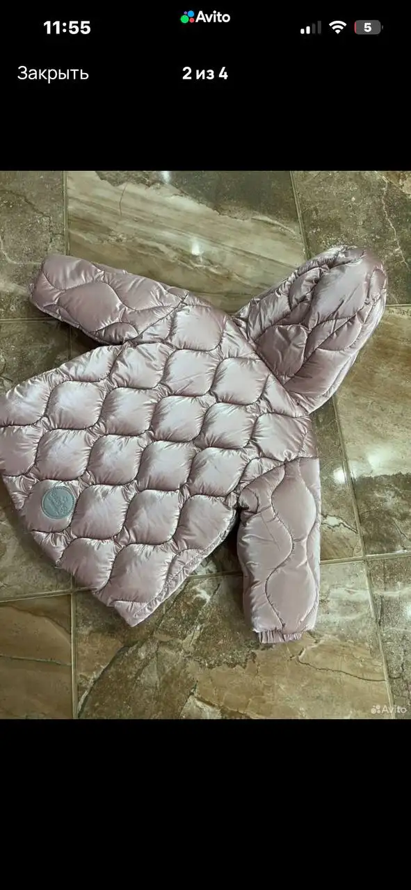 Куртка для девочки Baby go размер 80 - Одежда для детей (Товары для детей) в Саратов