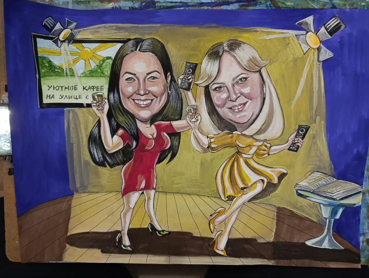 Шаржи и портреты на заказ - Художественные услуги (Услуги) в Юбилейный