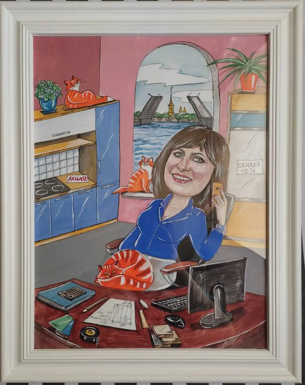 Шаржи и портреты на заказ - Художественные услуги (Услуги) в Юбилейный