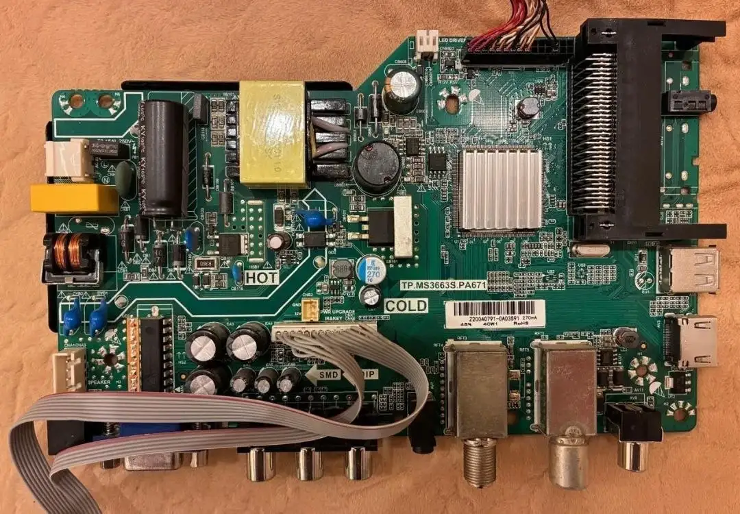 Плата для телевизора Витязь 24lh0203 - Запчасти для телевизоров (Электроника) в Саратов