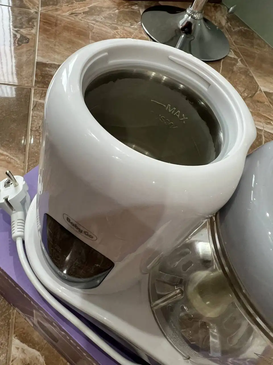 Пароварка-блендер BabyGo для детского питания - Детское питание и аксессуары (Товары для детей) в Саратов