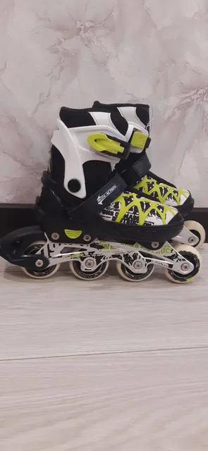 Раздвижные ролики с шлемом в подарок - частное объявление в Саратов