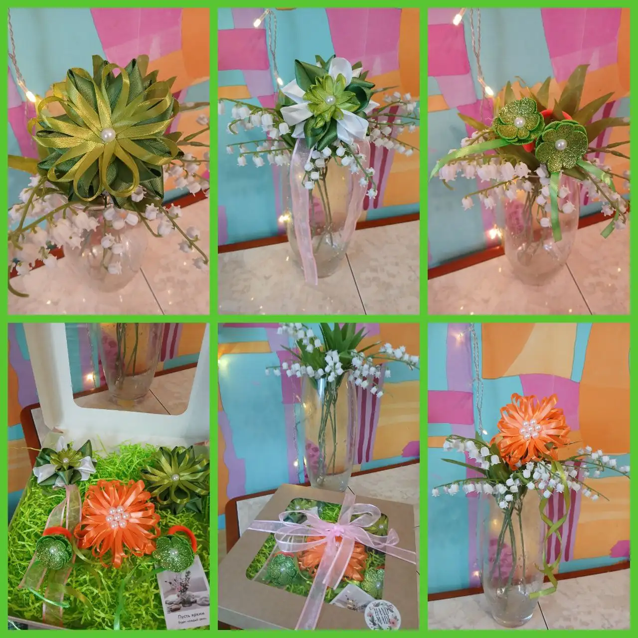 Бокс с аксессуарами для волос - Аксессуары для волос (Барахолка) в Саратов