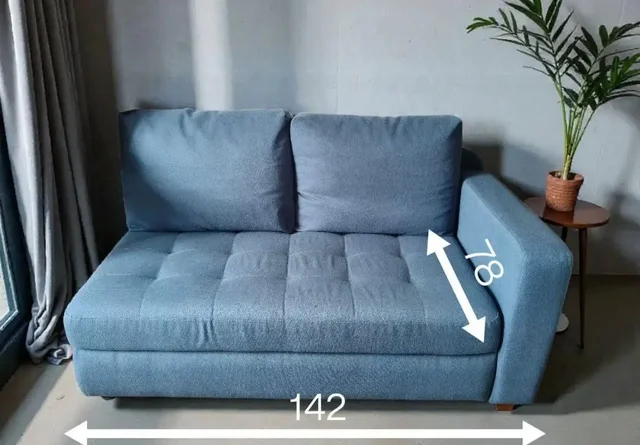 Диван Moon раскладной с ящиком для белья - Мягкая мебель в Саратов