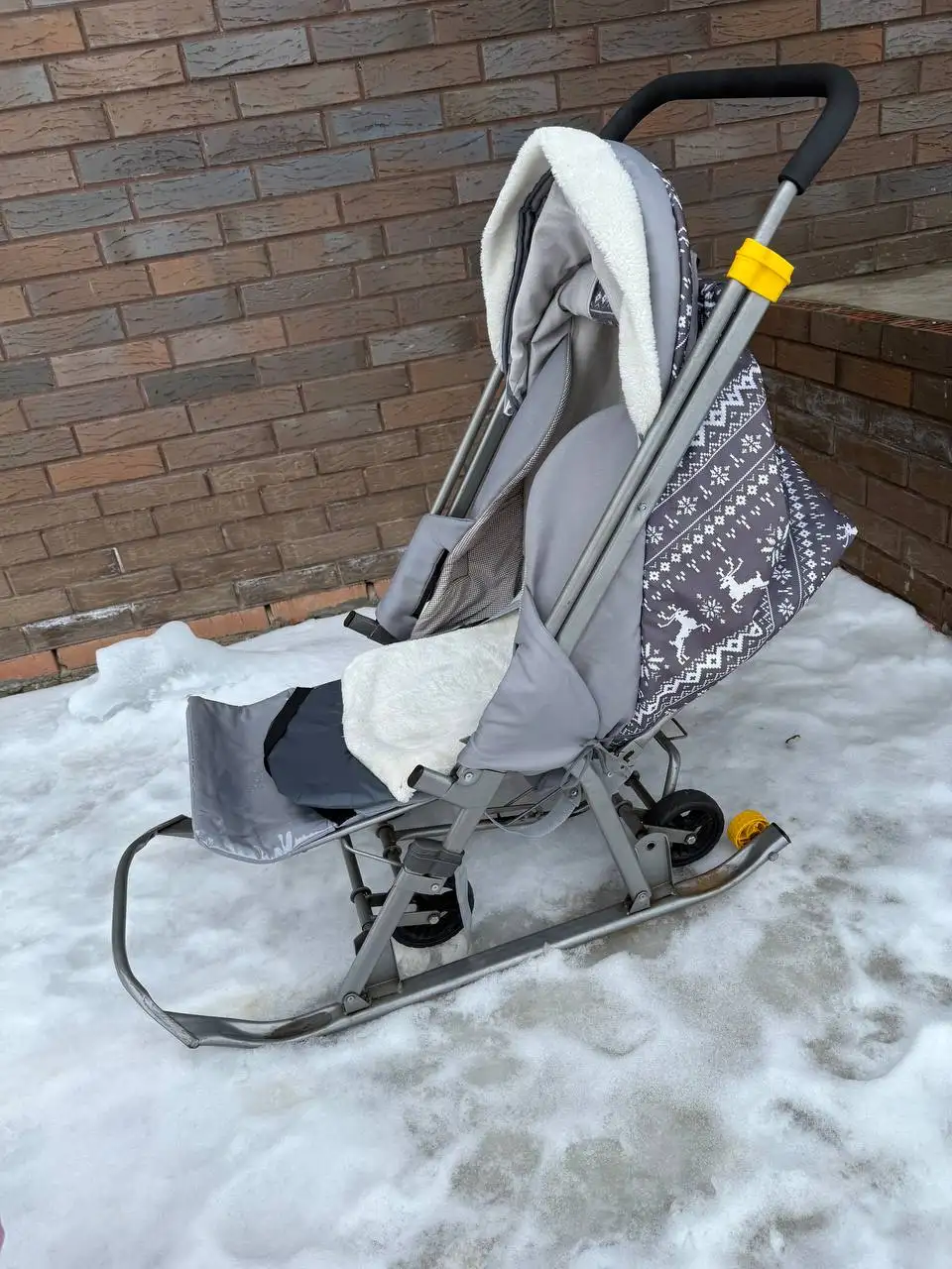 Детские санки с колёсами - Санки (Товары для детей) в Саратов