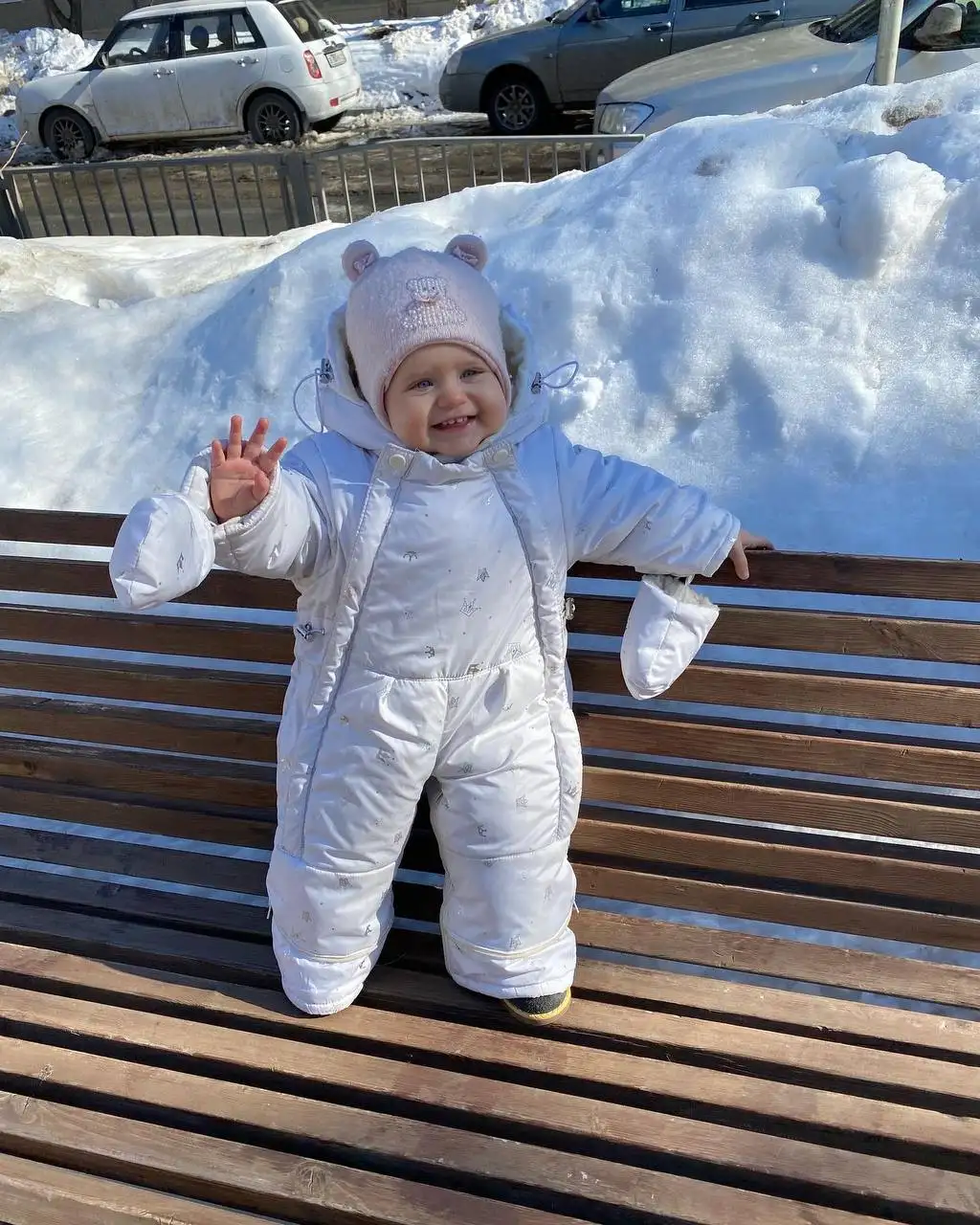 Детский комбинезон 2в1 с подкладкой из овчины - Товары для детей в Саратов