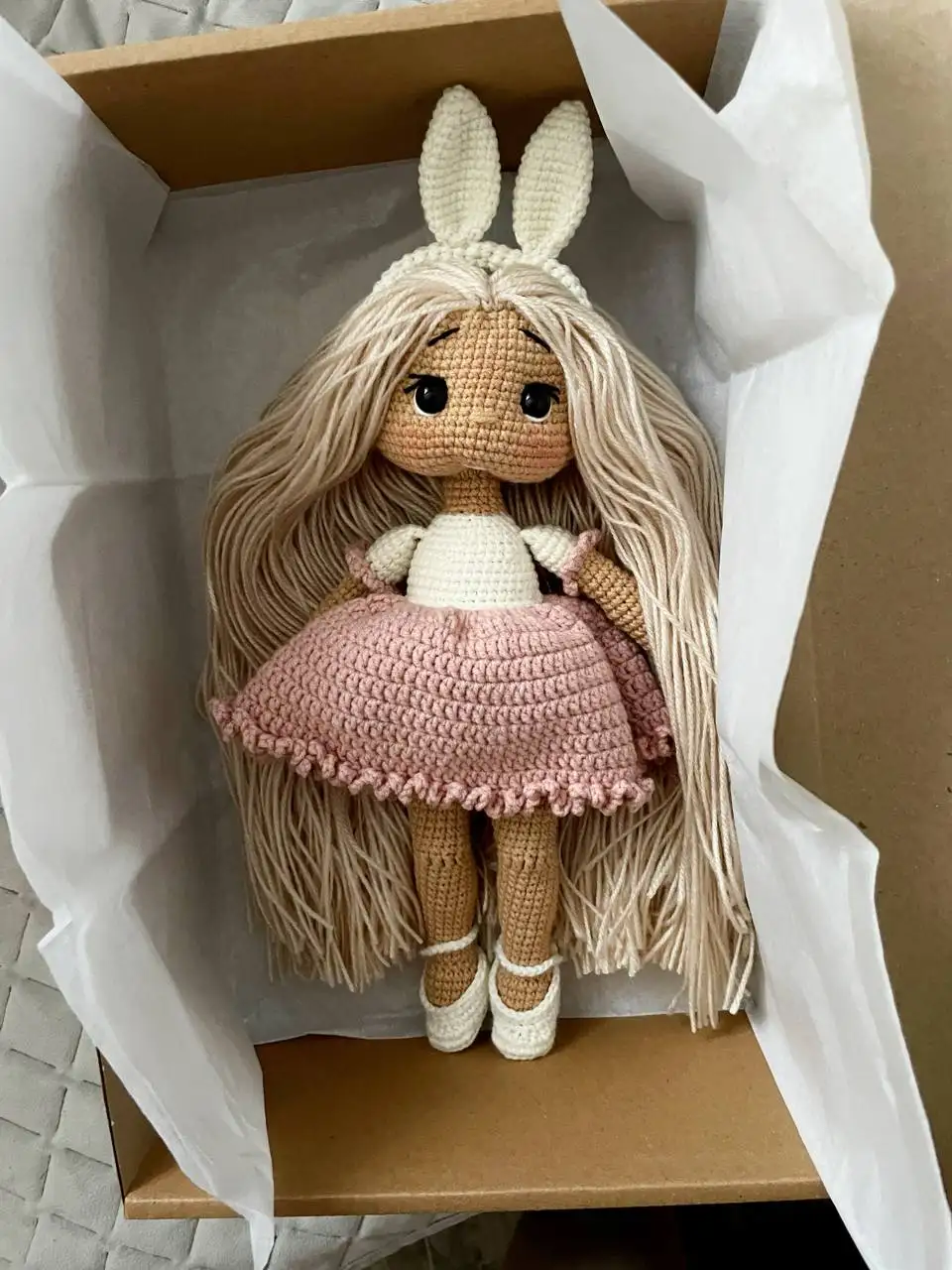 Вязаная кукла в подарок на 8 марта - Рукоделие (Барахолка) в Саратов