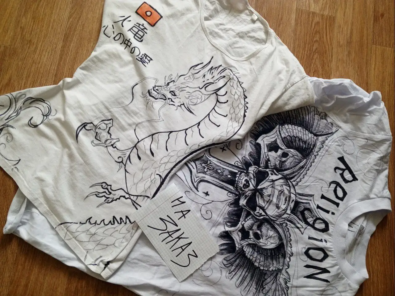 Роспись футболок по индивидуальному эскизу - Роспись одежды (Услуги) в Саратов